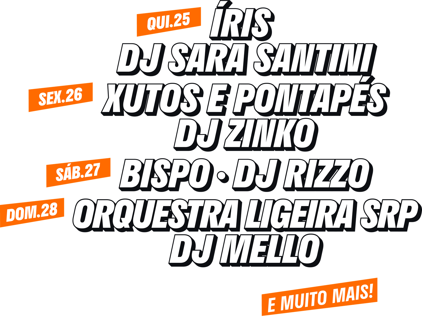 Festival Cais Agosto 2024 Artistas